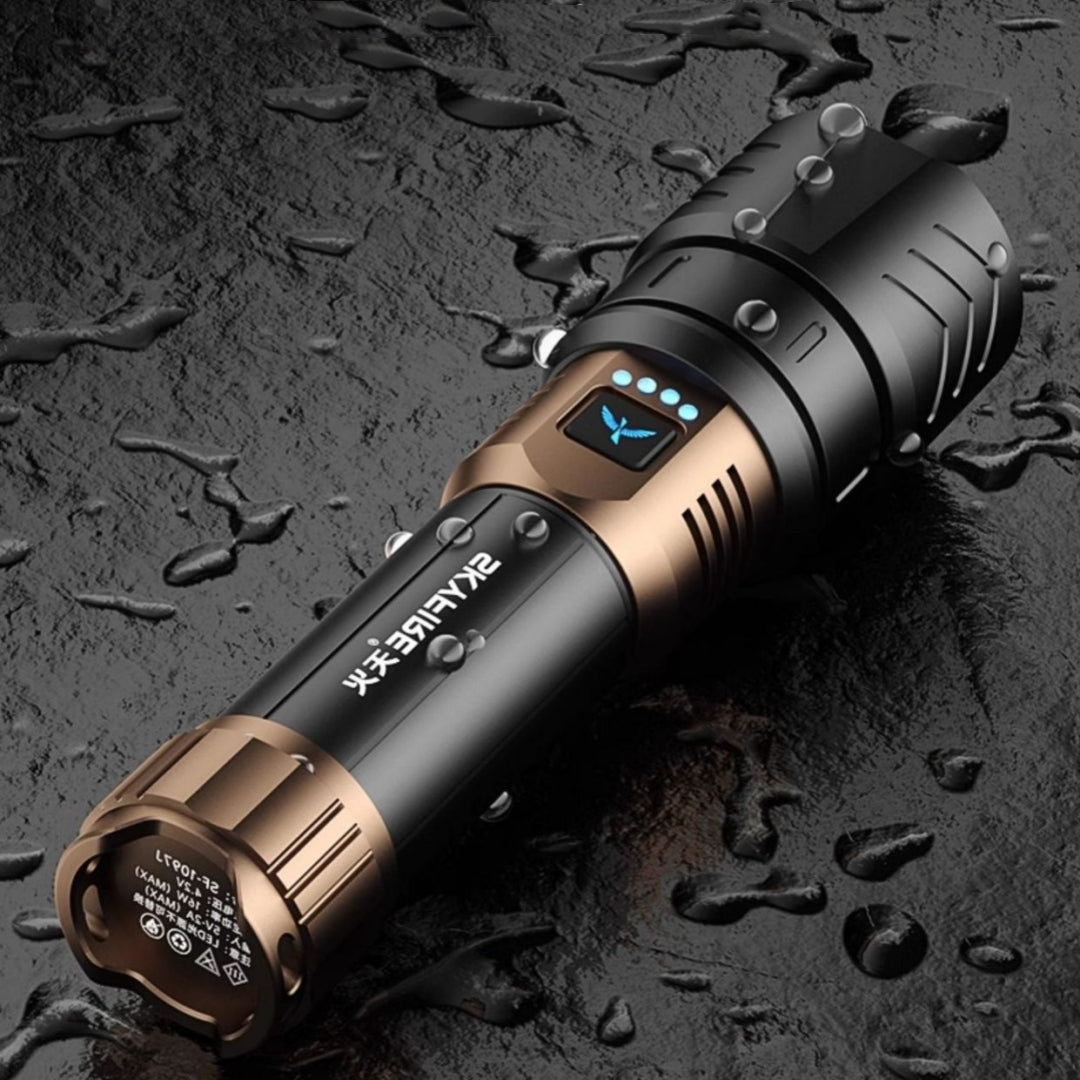 Ultra-bright Flashlight Ultra-bright Laser Beam Long-range Outdoor Use