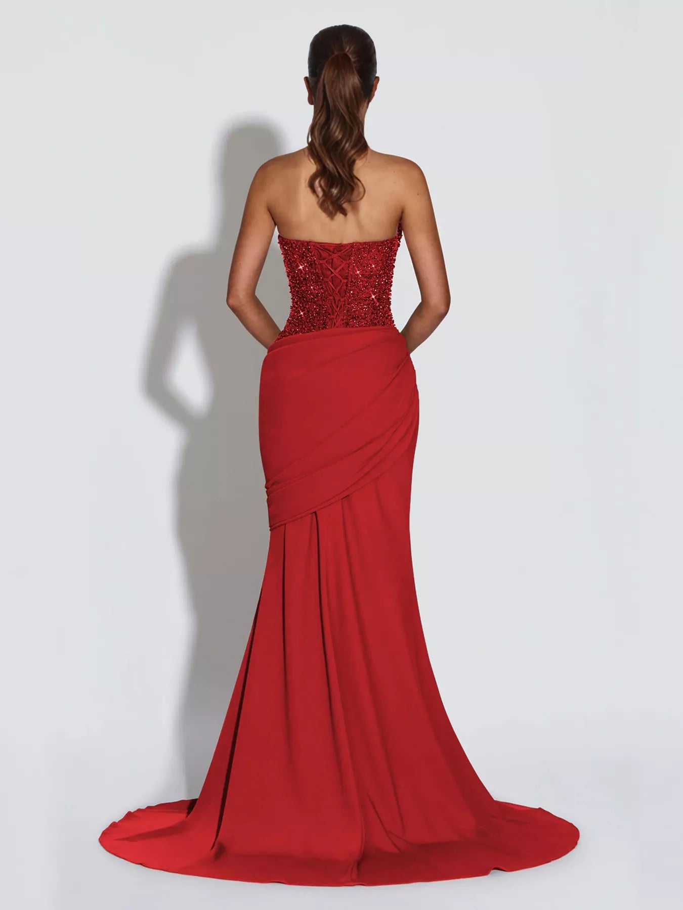 Sequin Halter Neck Maxi Dress