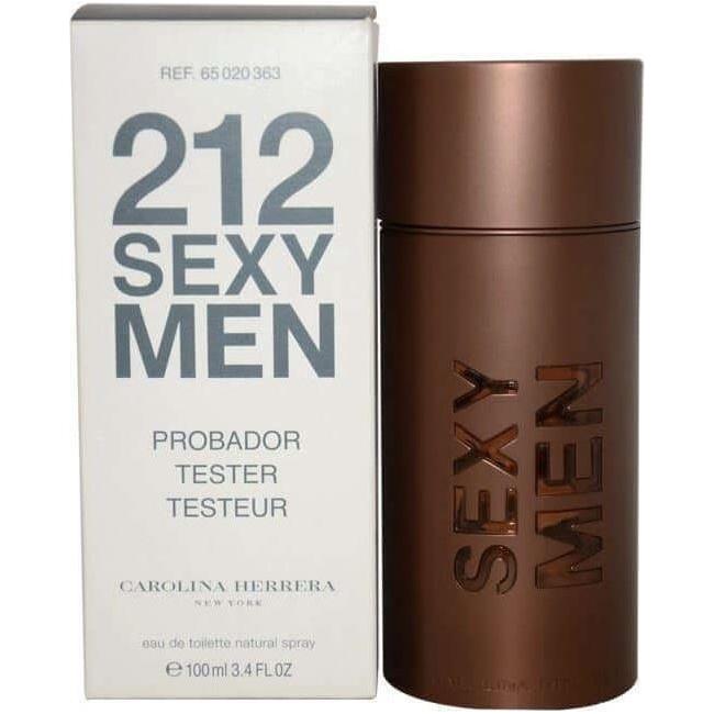 Carolina Herrera Men's 212 Sexy EDT Spray 3.4 oz New Tester
