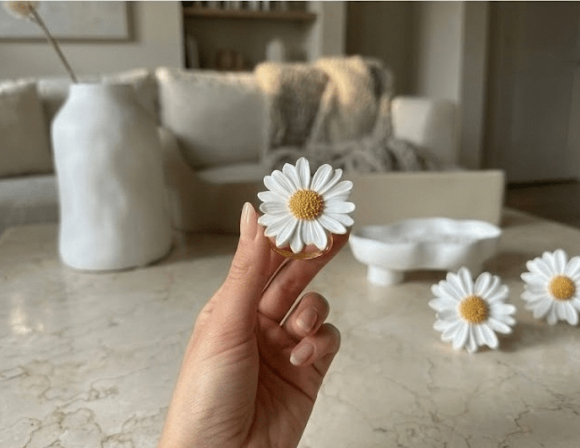 Daisy Sculptures - Overture Gifts