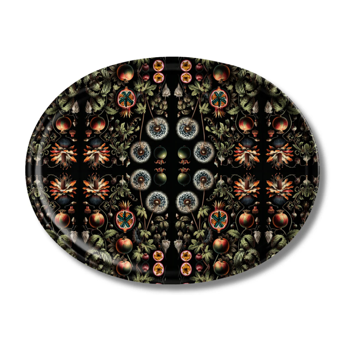 Dandelions Birchwood Decorative Tray - Oval