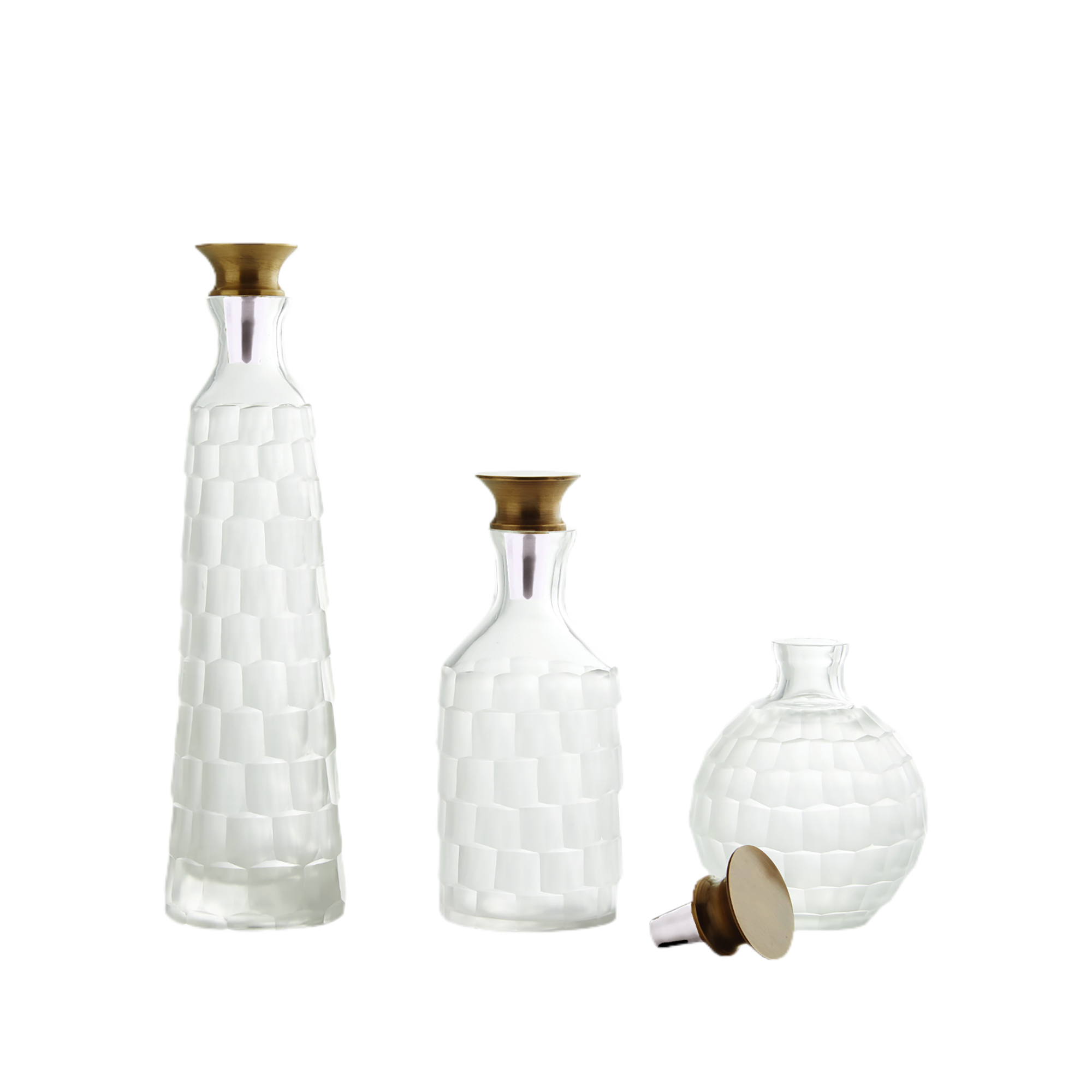 Maxwell Decanters - Set of 3
