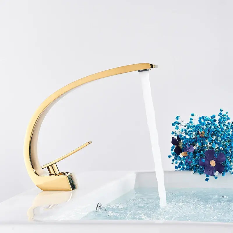 DecorBites™ Black Luxury Brass Basin Faucet Mixer Tap