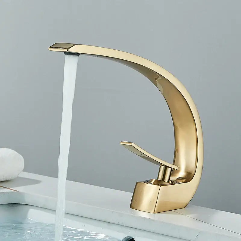 DecorBites™ Black Luxury Brass Basin Faucet Mixer Tap