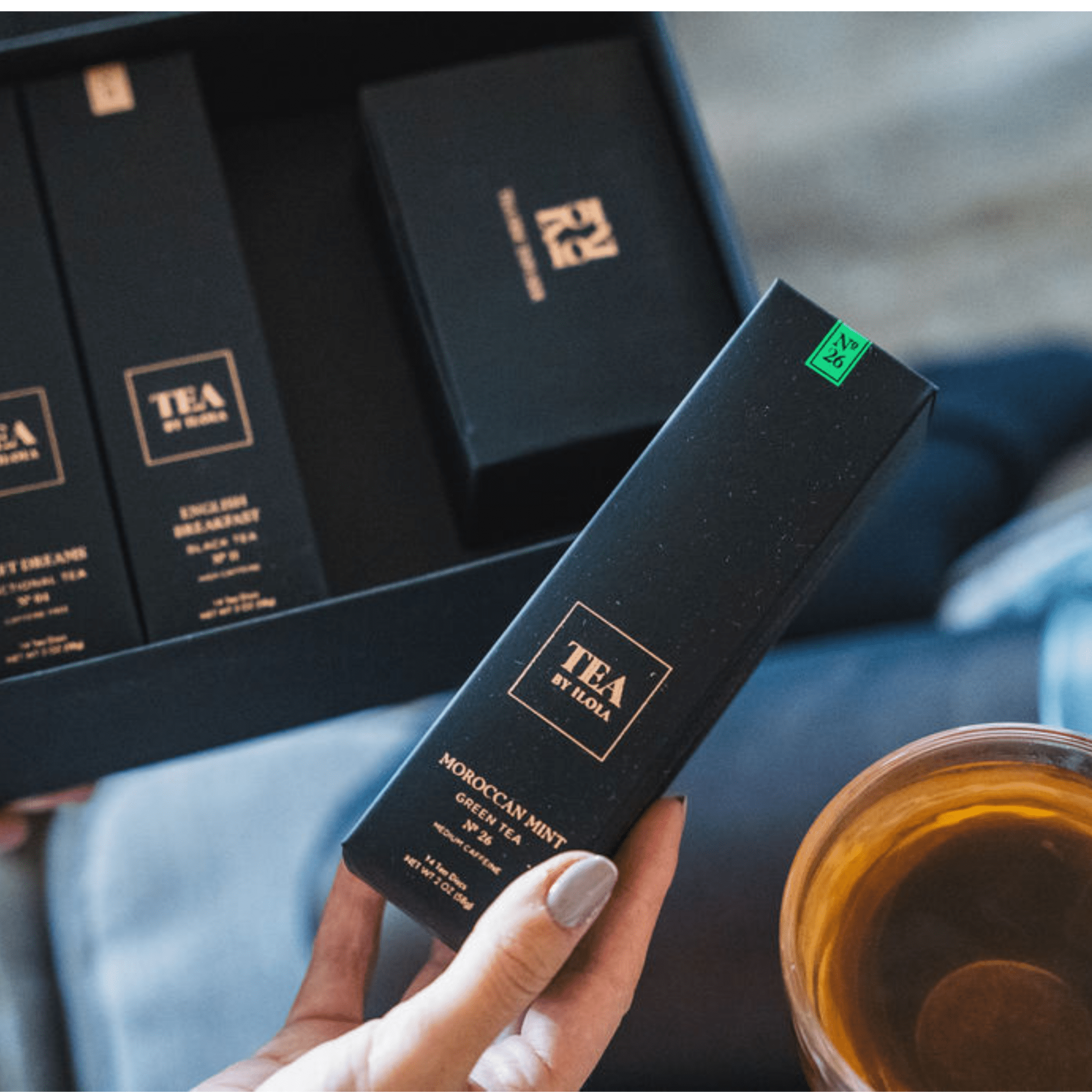 Deluxe Tea Disc Essential Set – 4-Pack Loose Leaf Gift Box - Overture Gifts