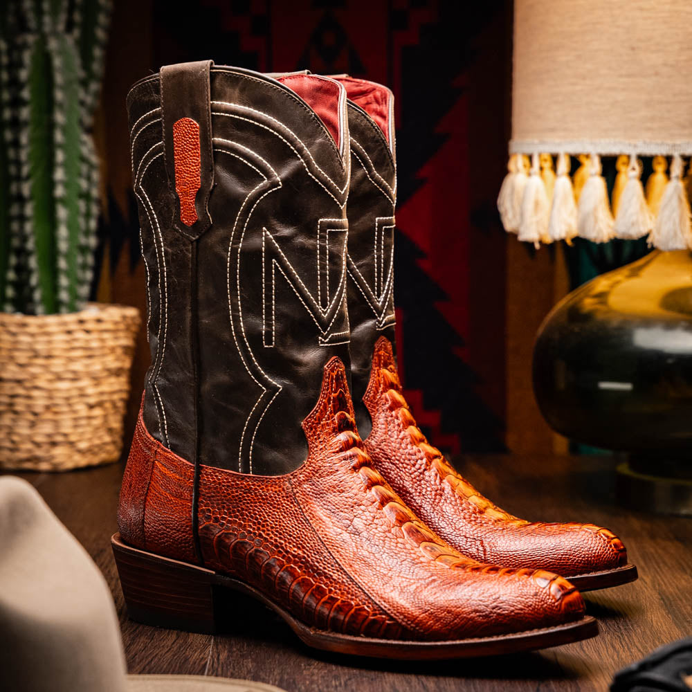 Denver Rustic Cognac Boots