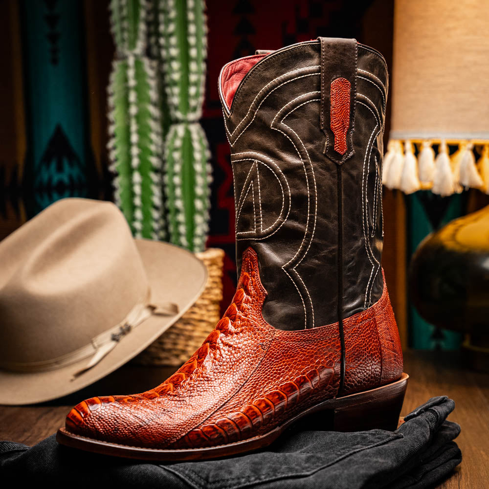 Denver Rustic Cognac Boots
