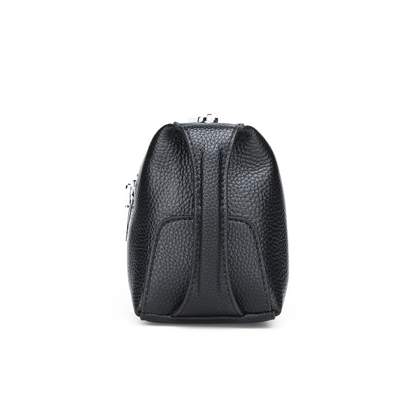 Stylish Cowhide Bag Waterproof Leather Mens Bag