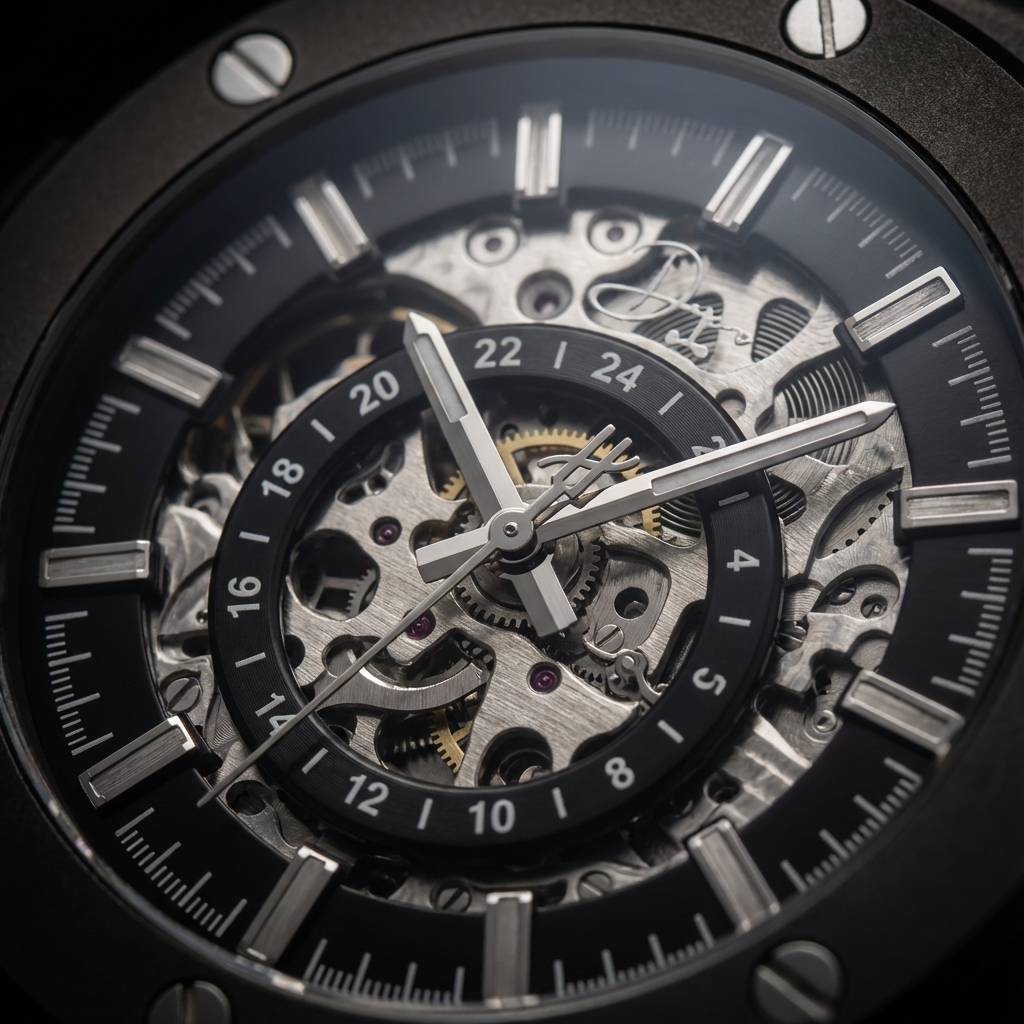 Dapper Watches Skeleton Watch Gunmetal 199 Limited