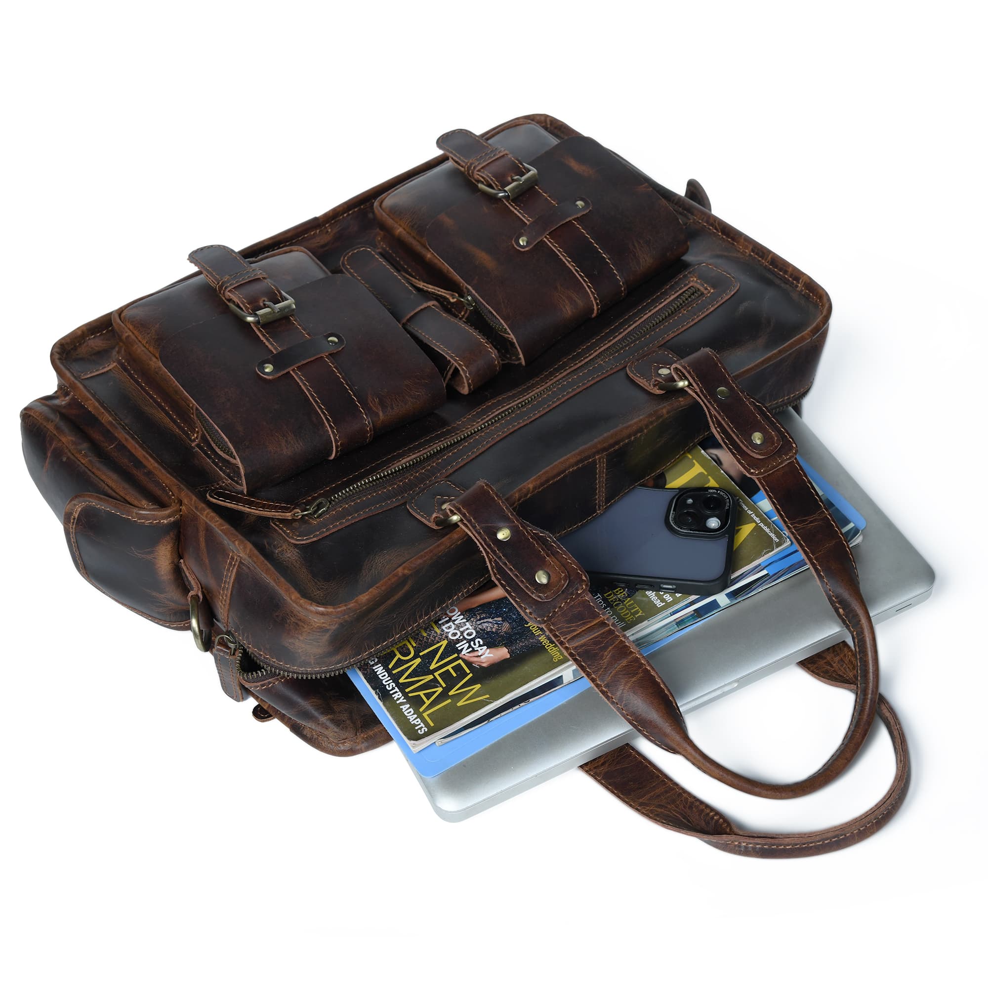 Dryden Buffalo Briefcase - Overture Gifts