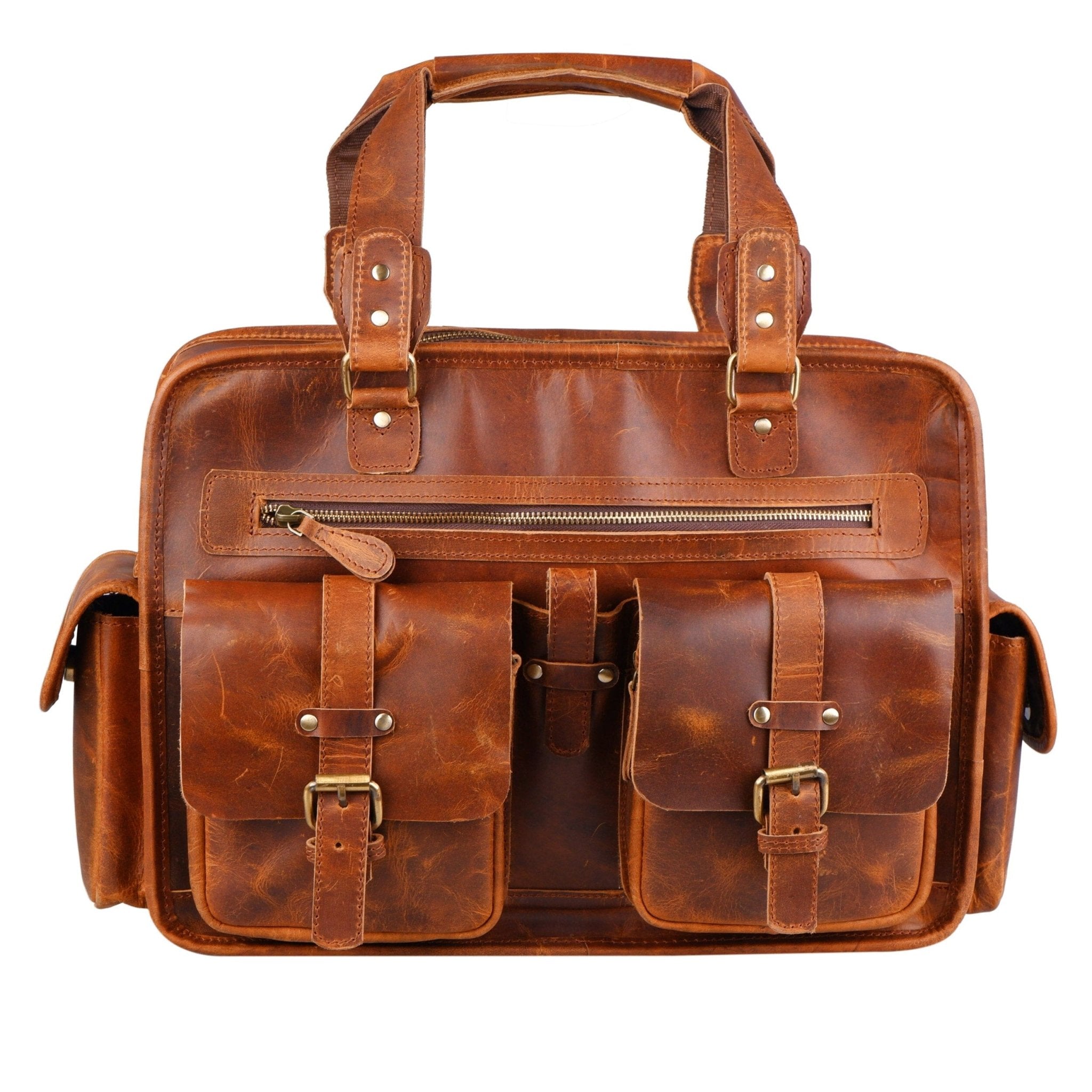 Dryden Buffalo Briefcase - Overture Gifts