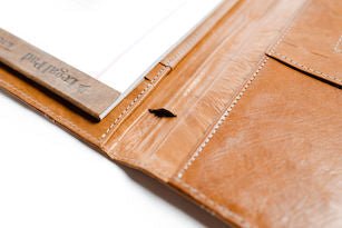 Dual Loading Leather Portfolio - Overture Gifts