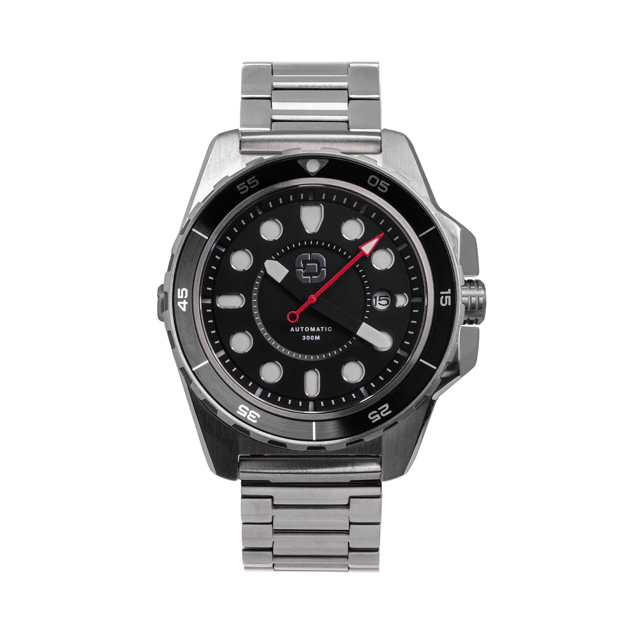 DV-02 - Automatic Dive Watch with Metal Bracelet