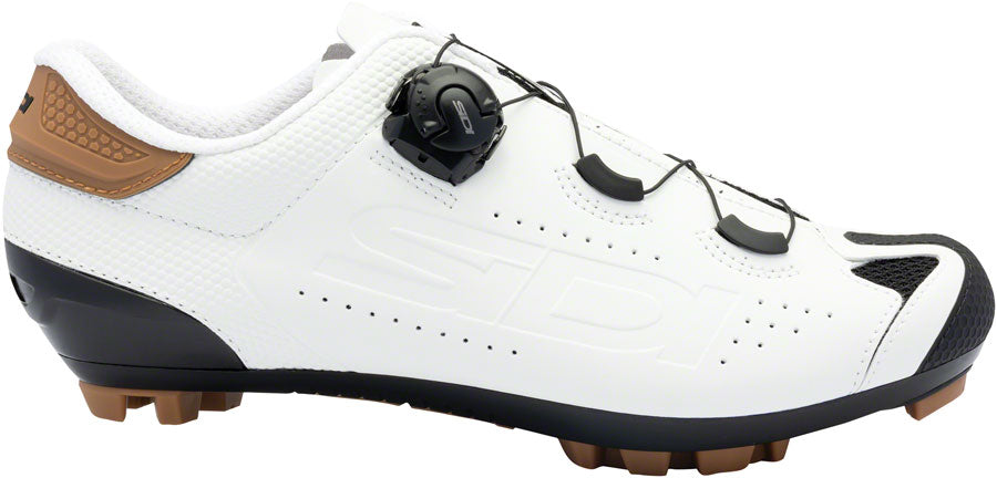 SIDI Dust Gravel Shoes - Men's White/Black 41.5