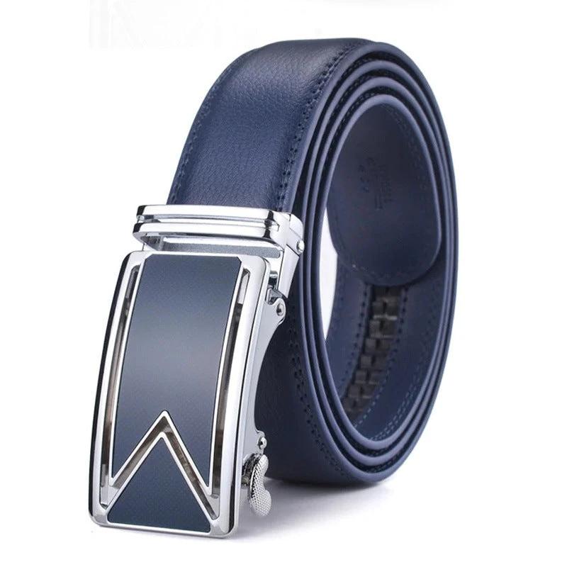 Genuine Leather Men's Comfort Click Belt