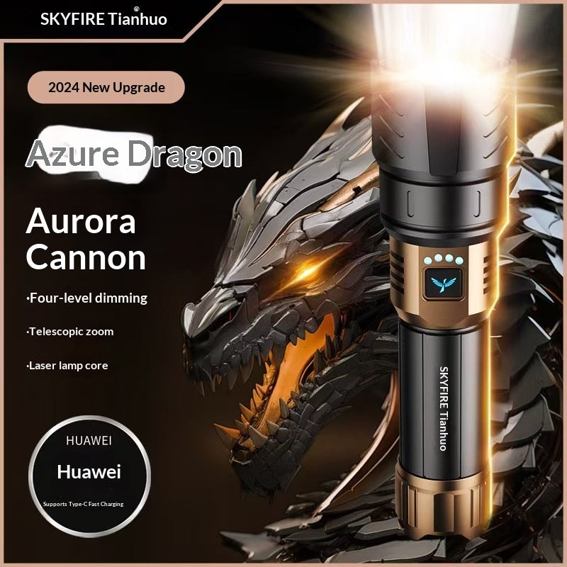 Ultra-bright Flashlight Ultra-bright Laser Beam Long-range Outdoor Use