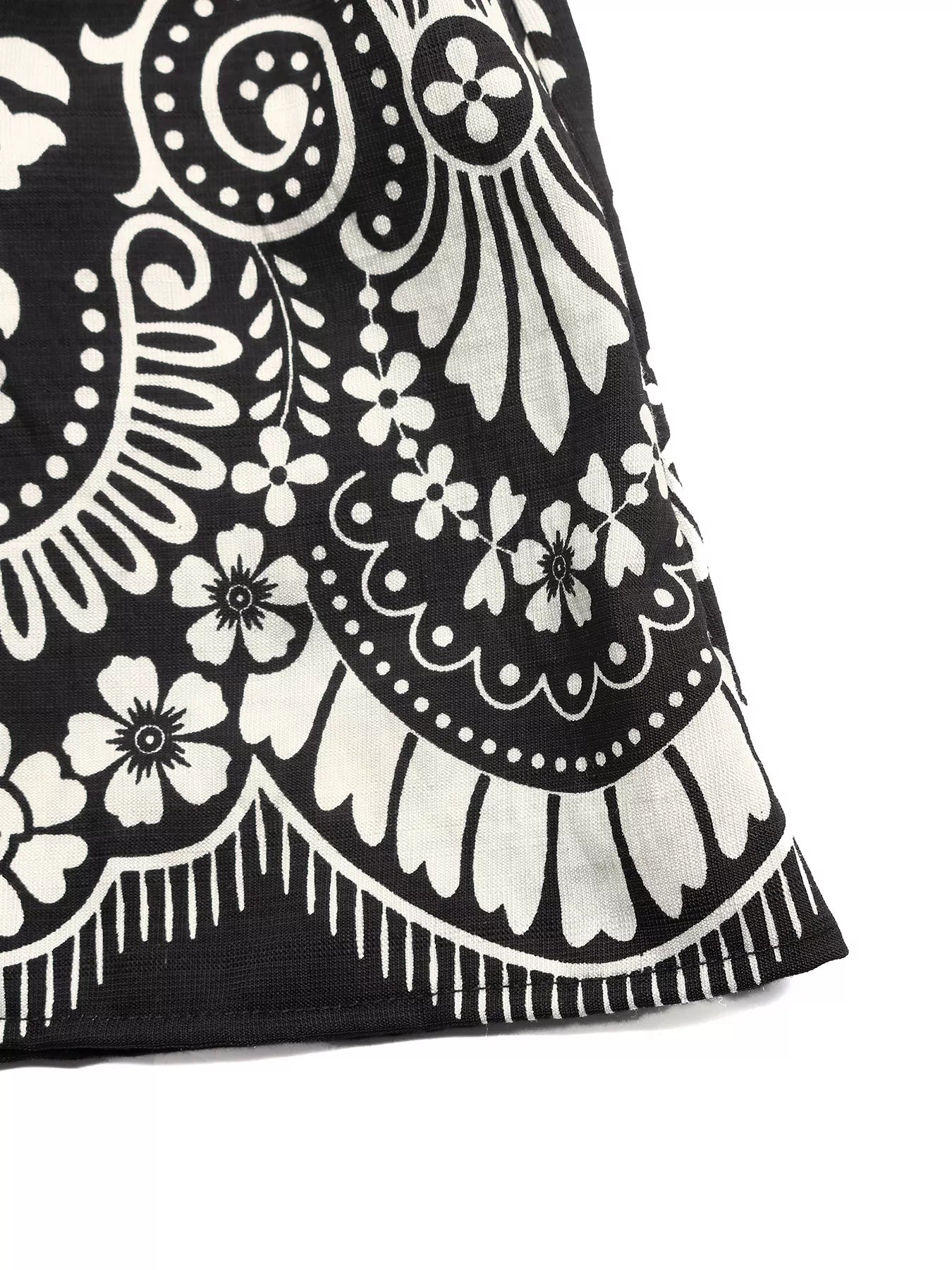 Color Block Floral Print Cami Dress