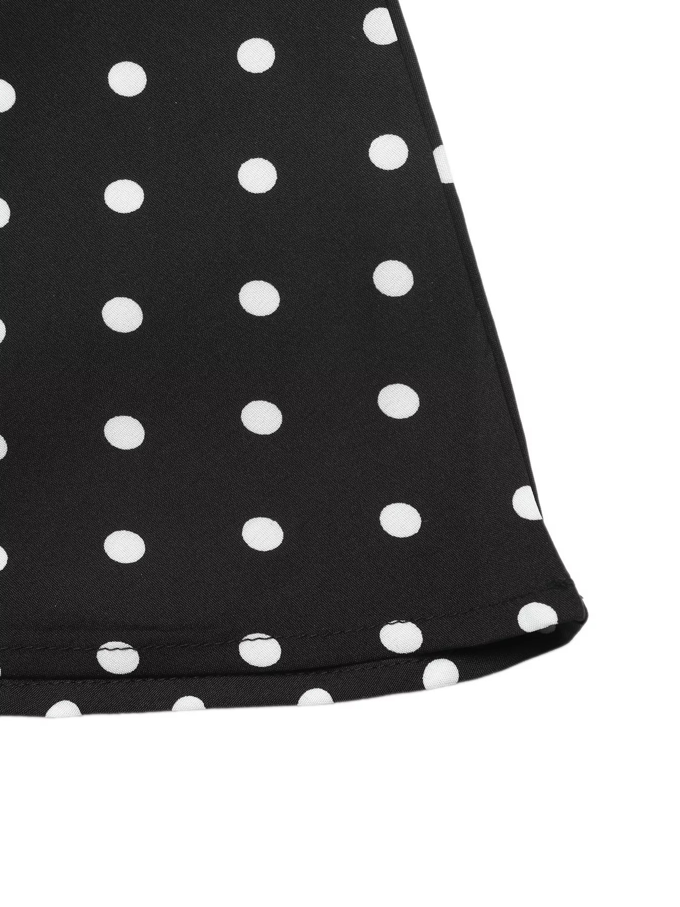 Polka Dot Peter Pan Collar Dress