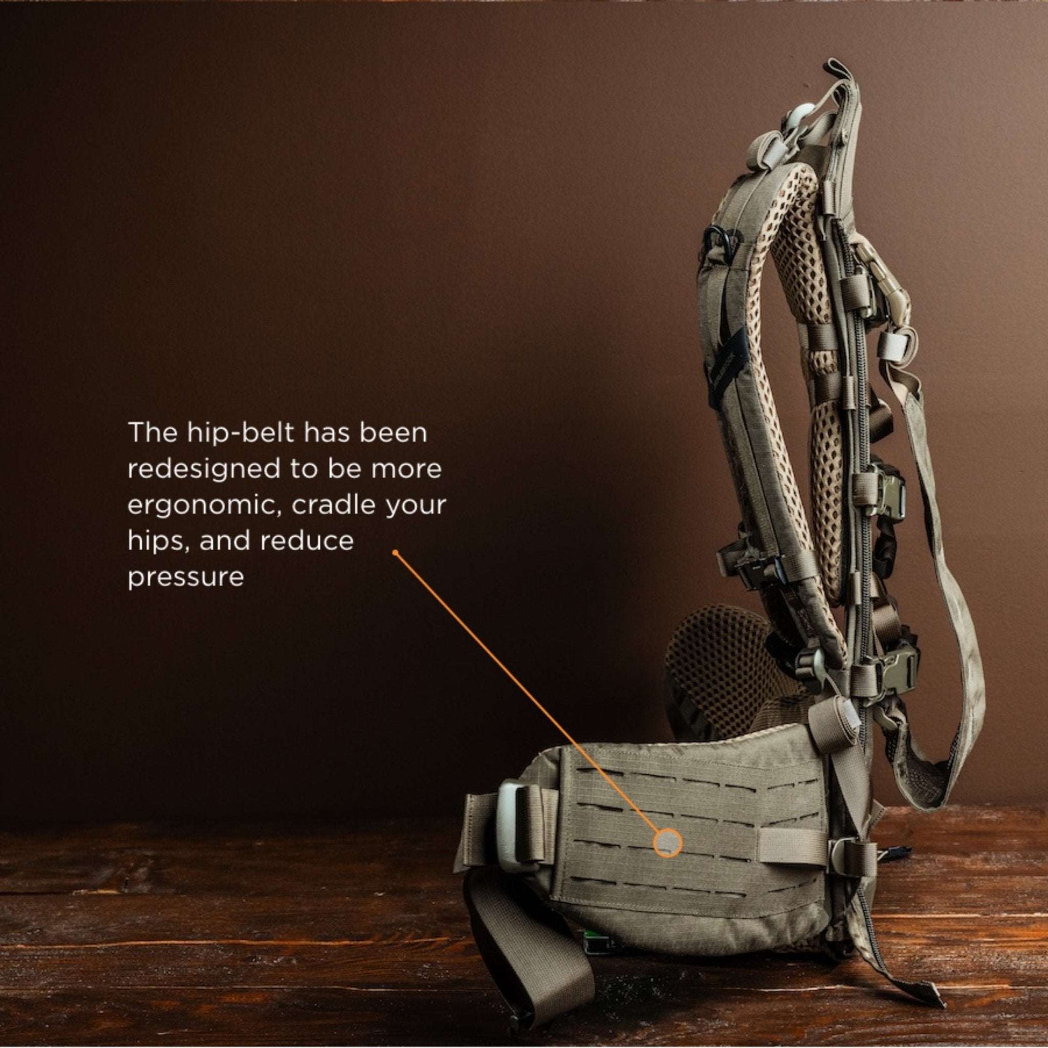Eberlestock ModFrame | Lightweight w/ Hip-Belt & Height Adjustable - Overture Gifts