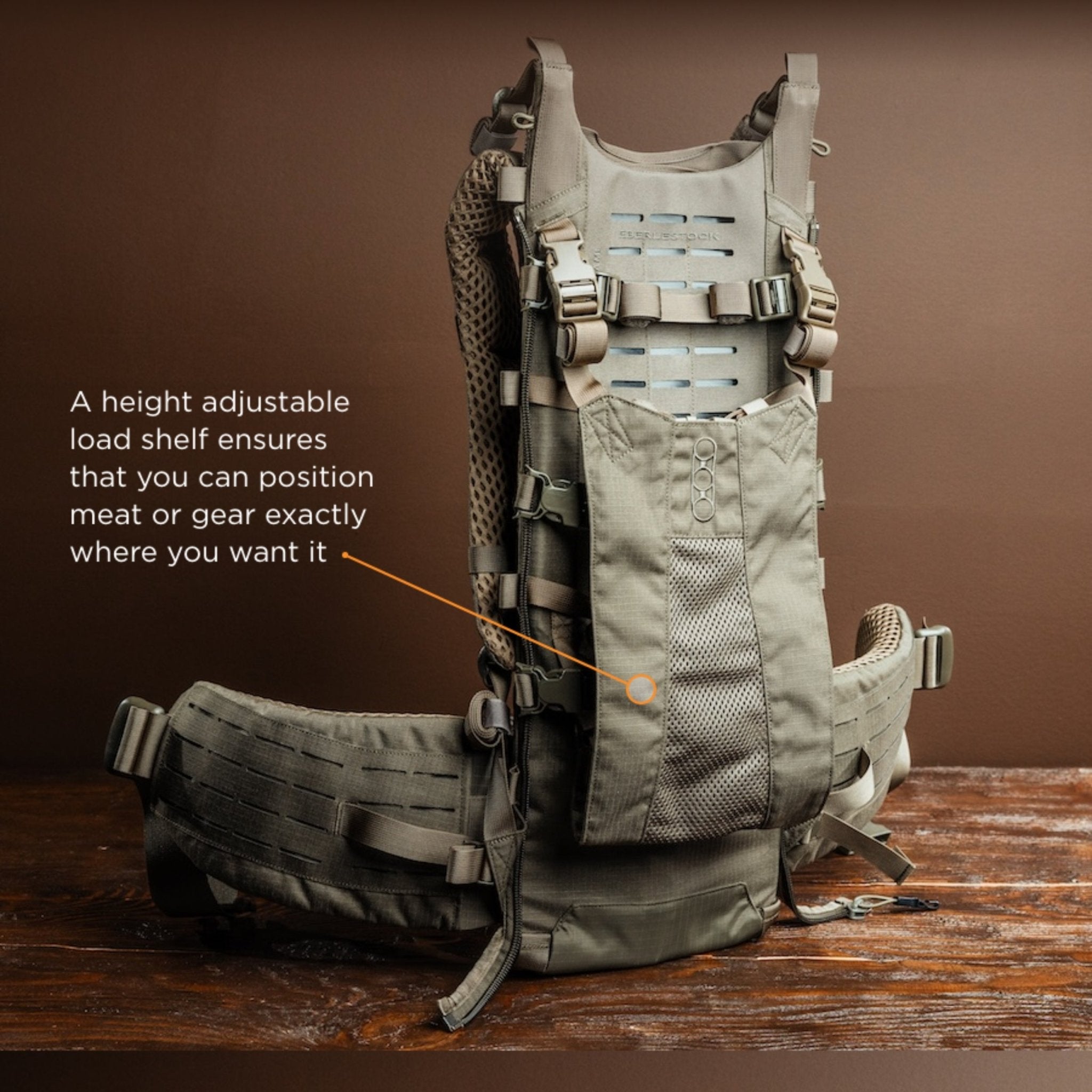 Eberlestock ModFrame | Lightweight w/ Hip-Belt & Height Adjustable - Overture Gifts
