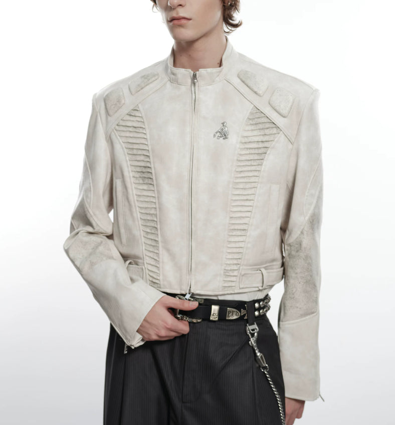 Original Akira Short Biker Leather Jacket