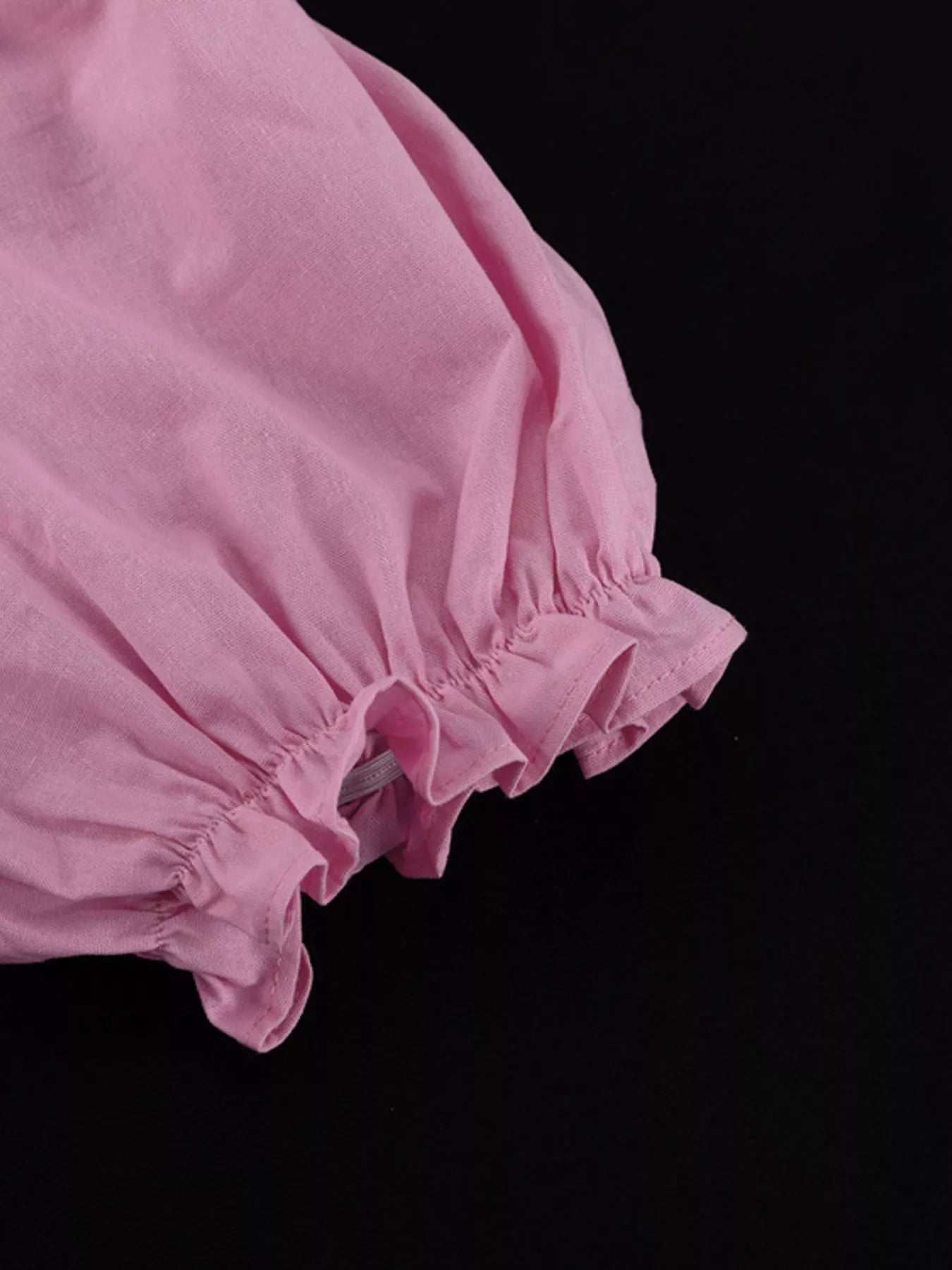 Tie Waist Puff Sleeve Maxi Dress