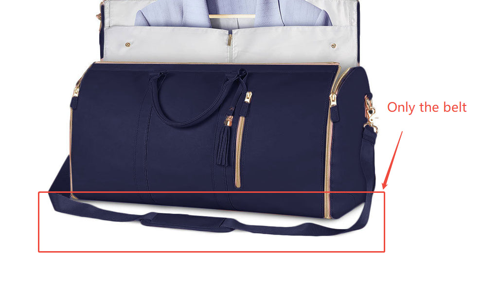 Women's Large Capacity Travel Duffle and Garment Bag Handbag