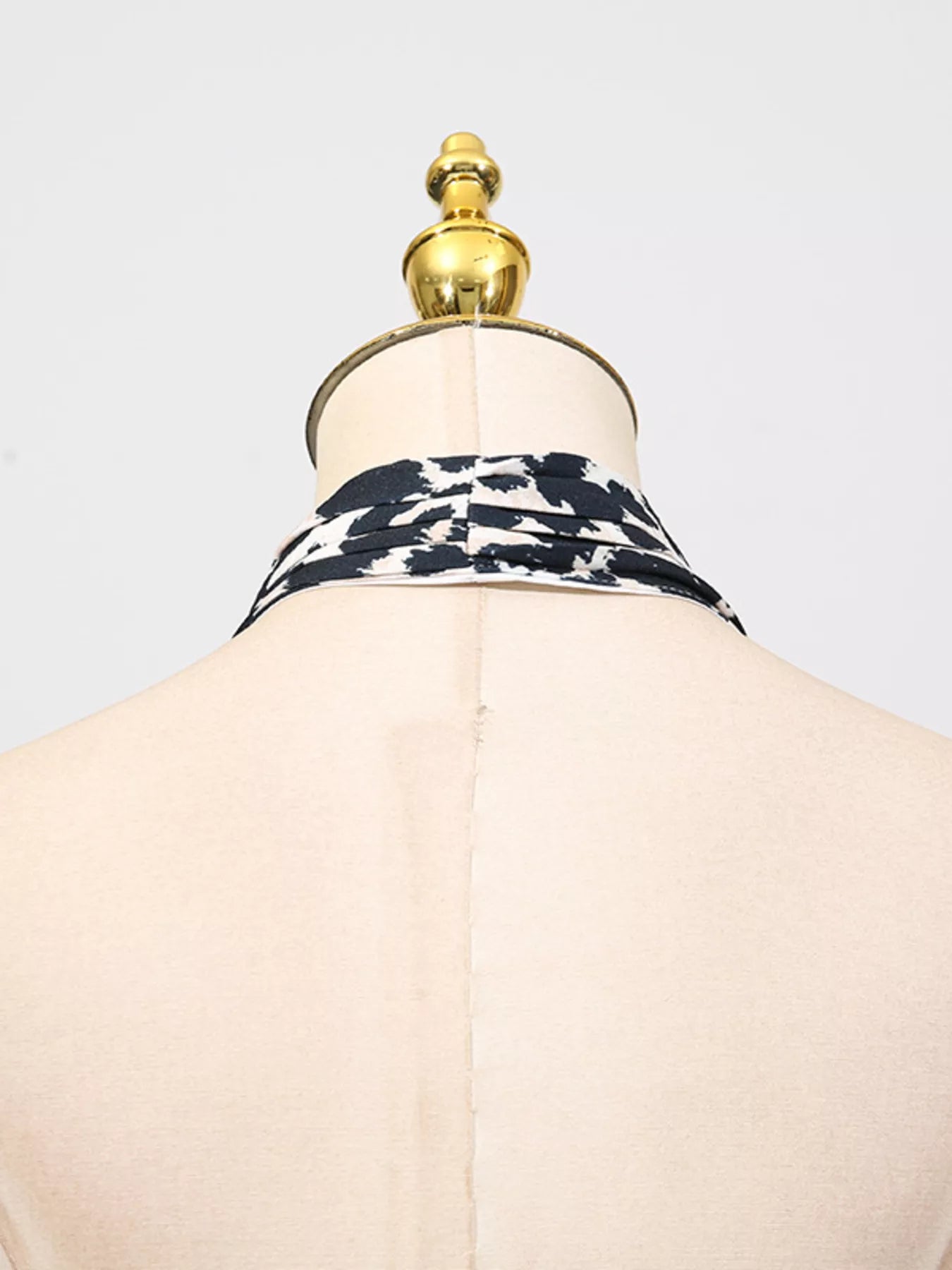 Leopard Print Halter Neck Mini Dress