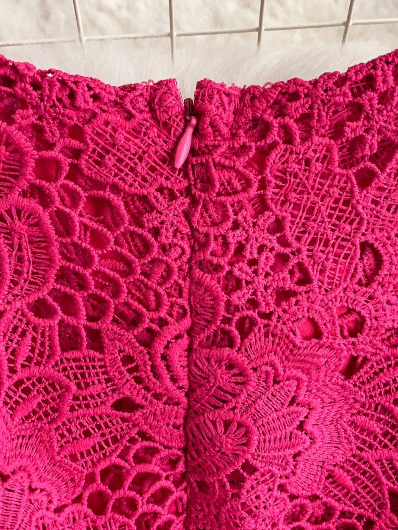 Lace Sleeveless A-Line Dress