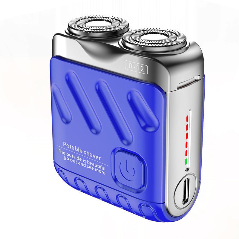 Electric shaver ultra clean new beard knife mini portable shaver for men automatic manual - Overture Gifts