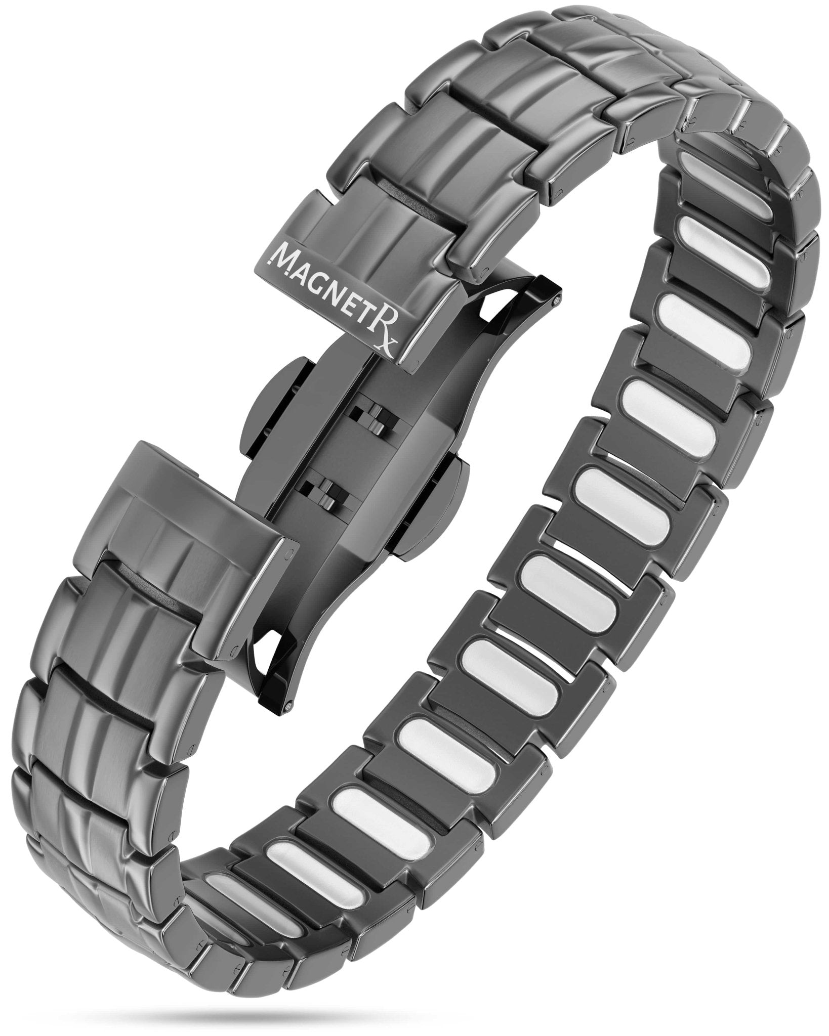EllipseMAX Magnetic Bracelet for Men (Gunmetal) - Overture Gifts