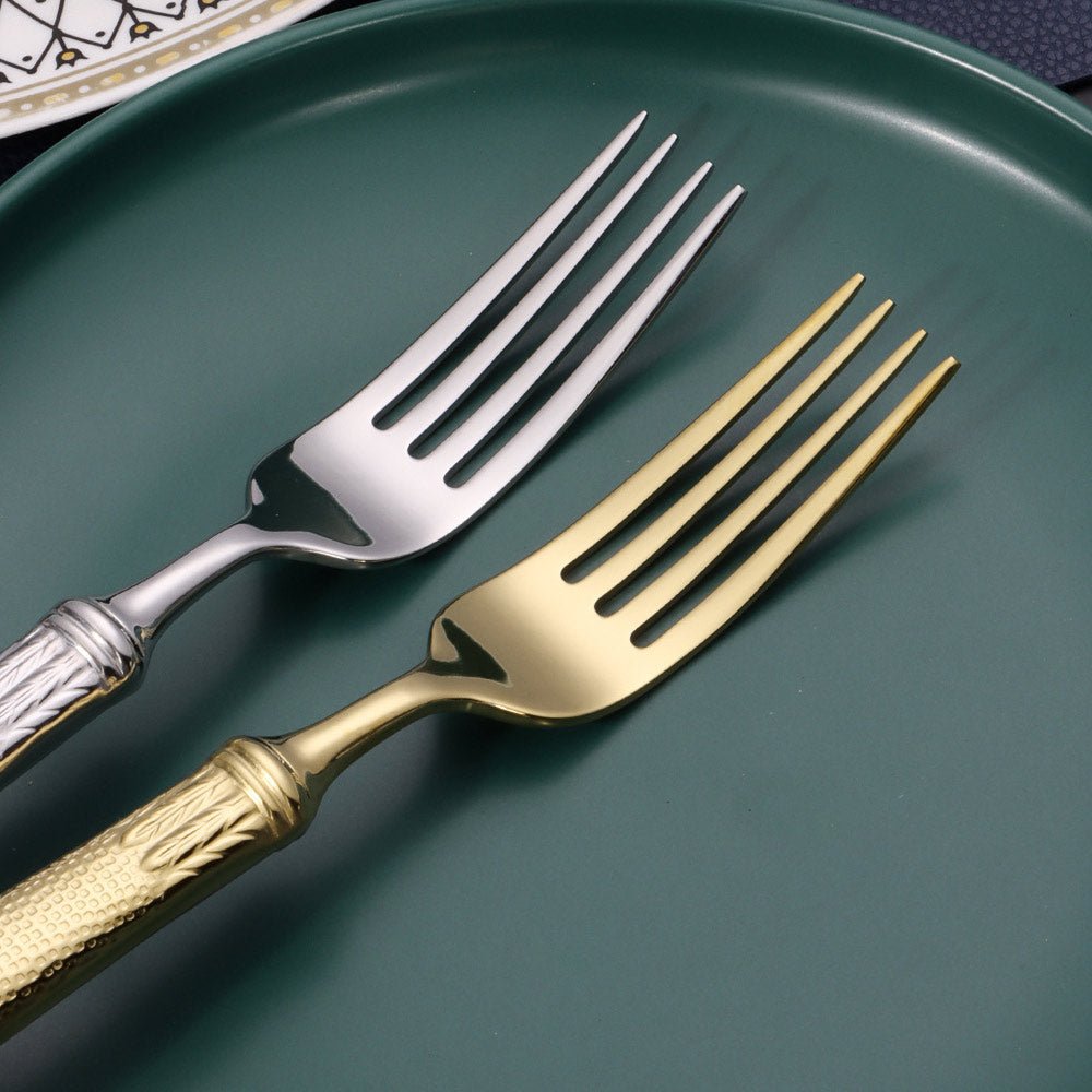 Elnoora Gold&Silver Luxury Cutlery Set | Yedwo - Overture Gifts