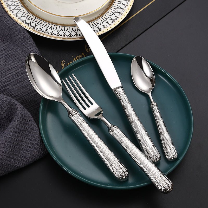 Elnoora Gold&Silver Luxury Cutlery Set | Yedwo - Overture Gifts