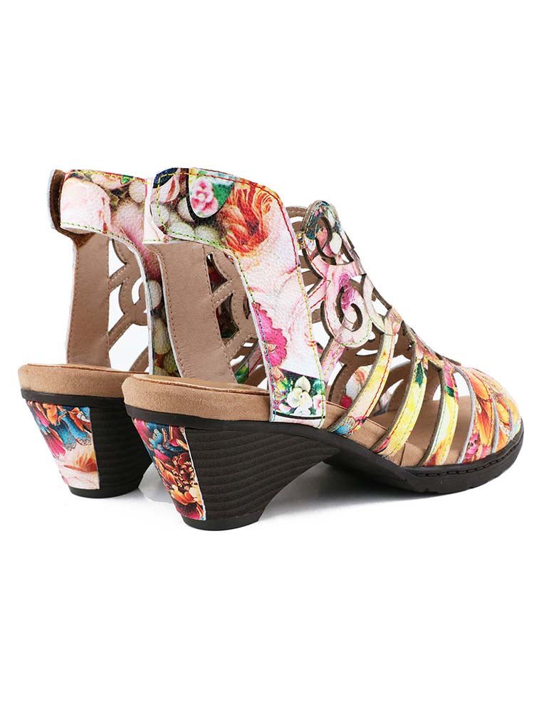 Elyse Genuine Leather Sandals - Overture Gifts