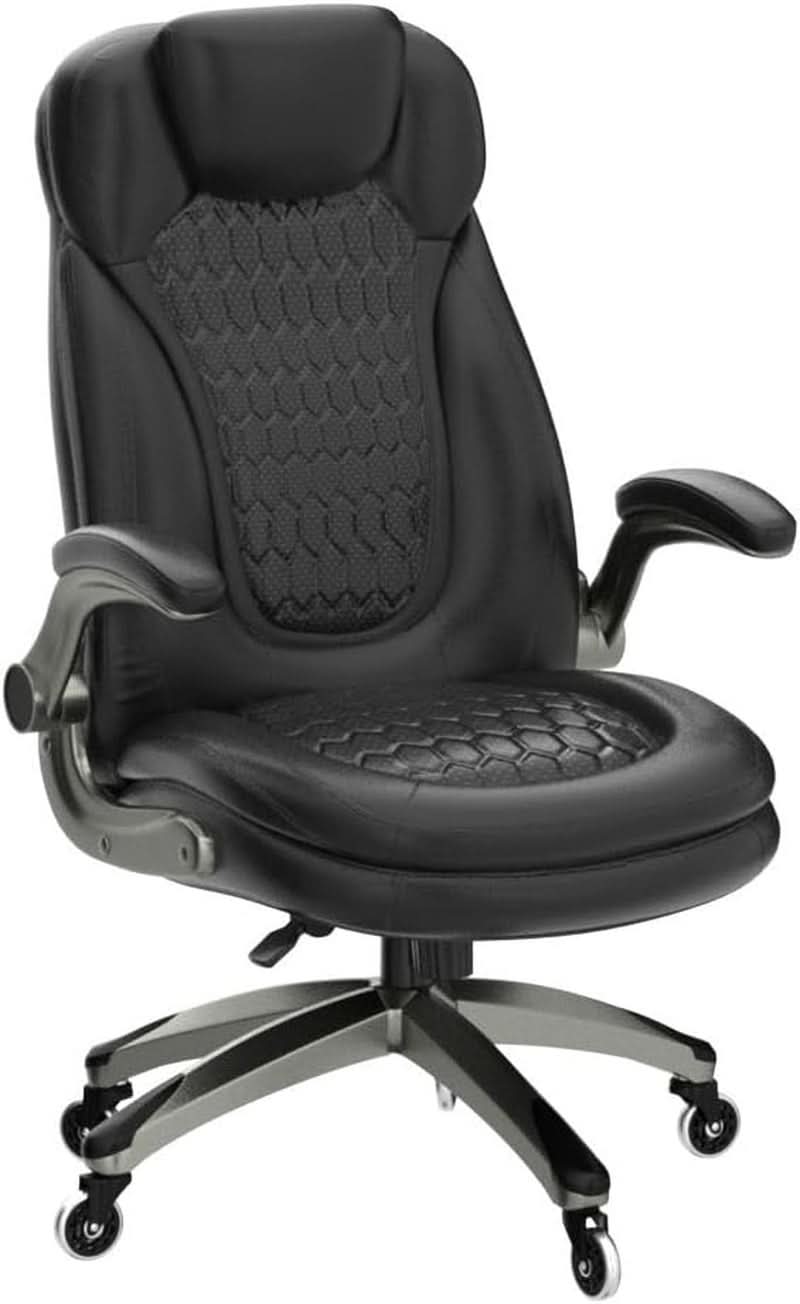 Ergonomic High Back Leather Office Chair For Home Use - Overture Gifts