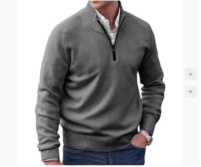 European And American Men's Wool Warm Sweater - Overture Gifts