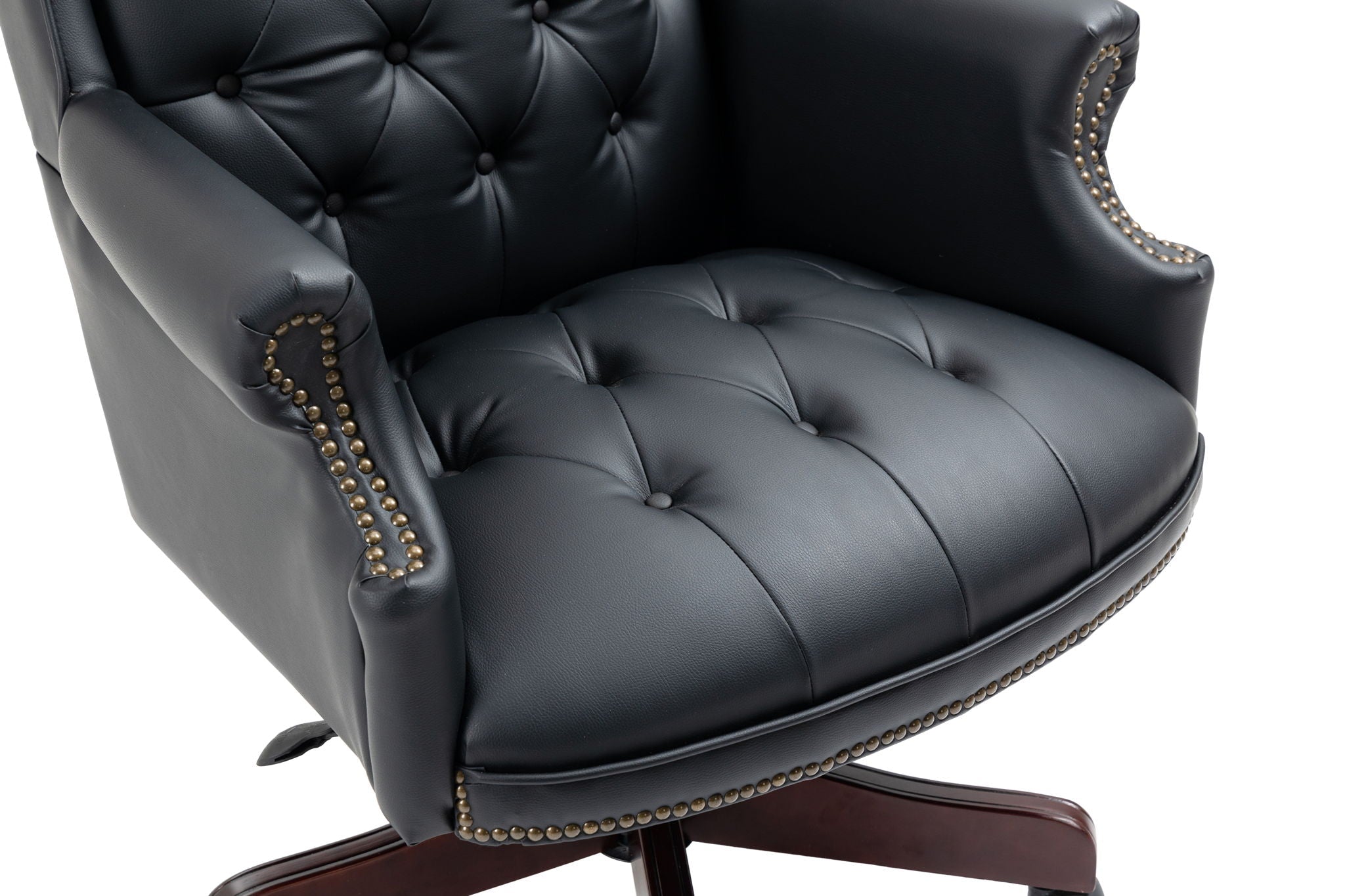 Executive Office Chair, High Back Reclining Comfortable Desk Chair With Smooth Glide Caster Wheels - Overture Gifts