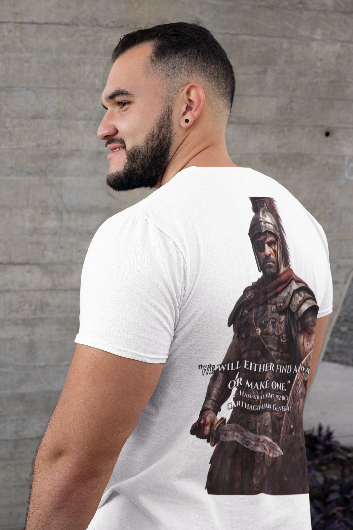 We will either find a way or make one. - Under ArmourⓇ athletic t-shirt