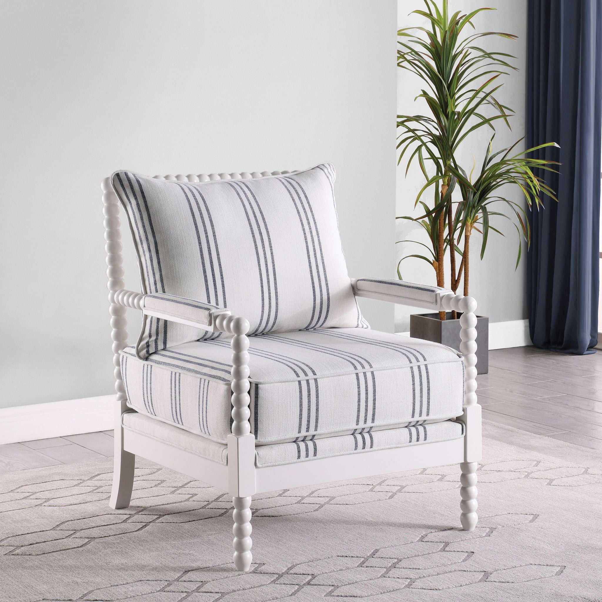 Removable Back Accent Chair