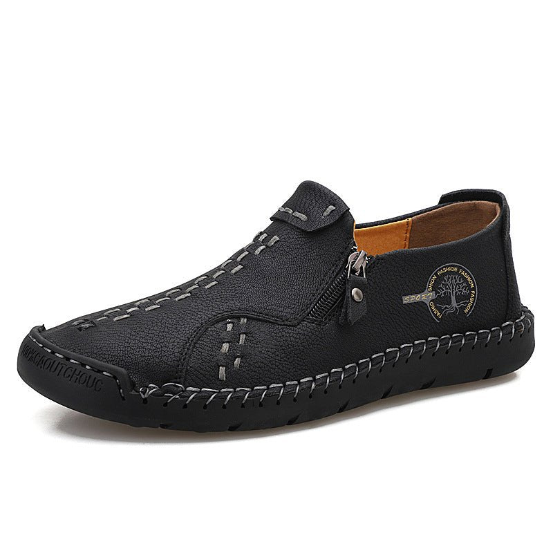 Fashion Casual Leather Shoes Solid Color Trend In The Help - Overture Gifts