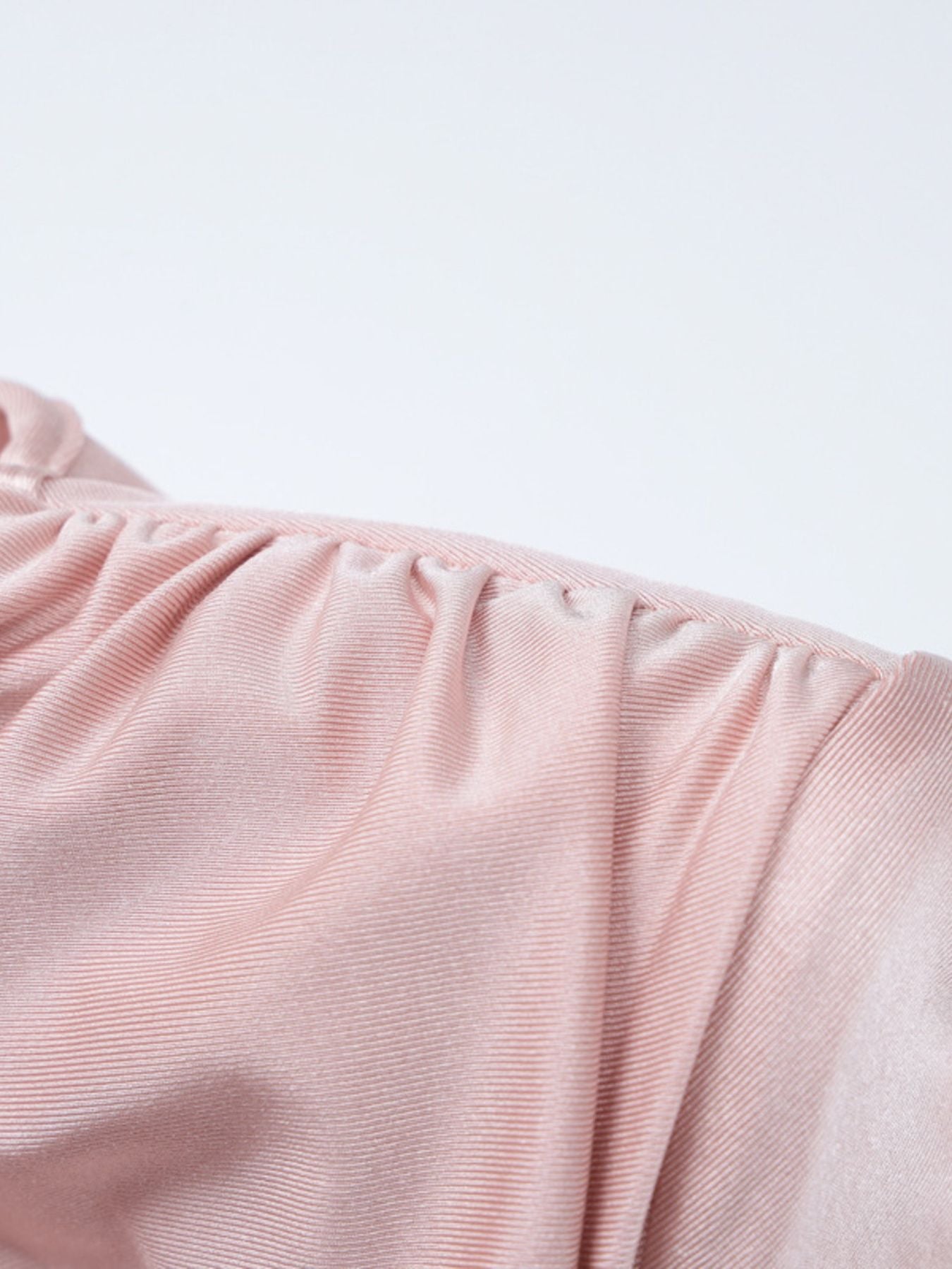 Ruched Knot Front Long Sleeve Maxi Dress