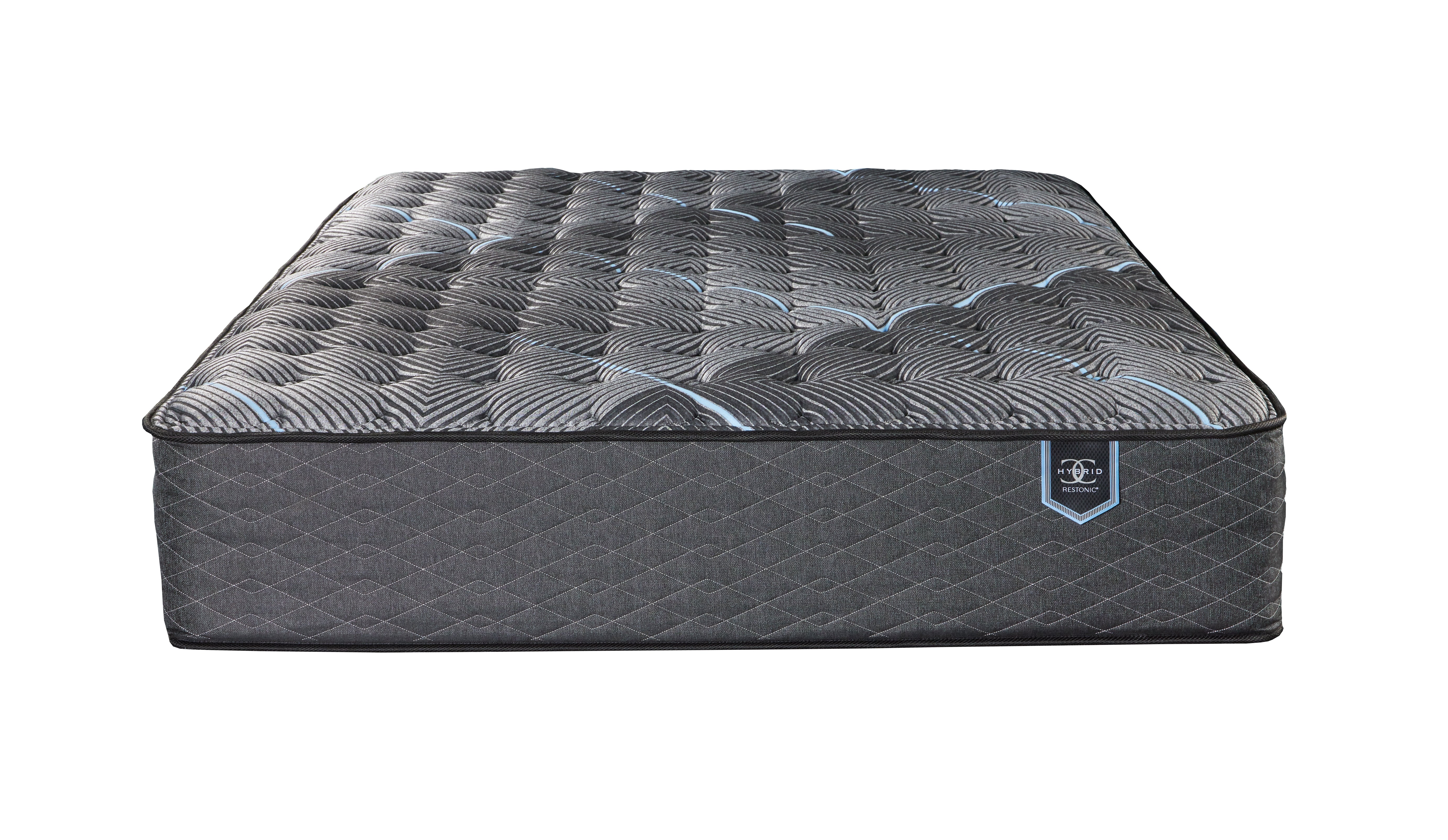 Restonic ComfortCare Hybrid Restful Nights Plush, King + 12-Piece Premium Comfort Bedding Pack, King Size