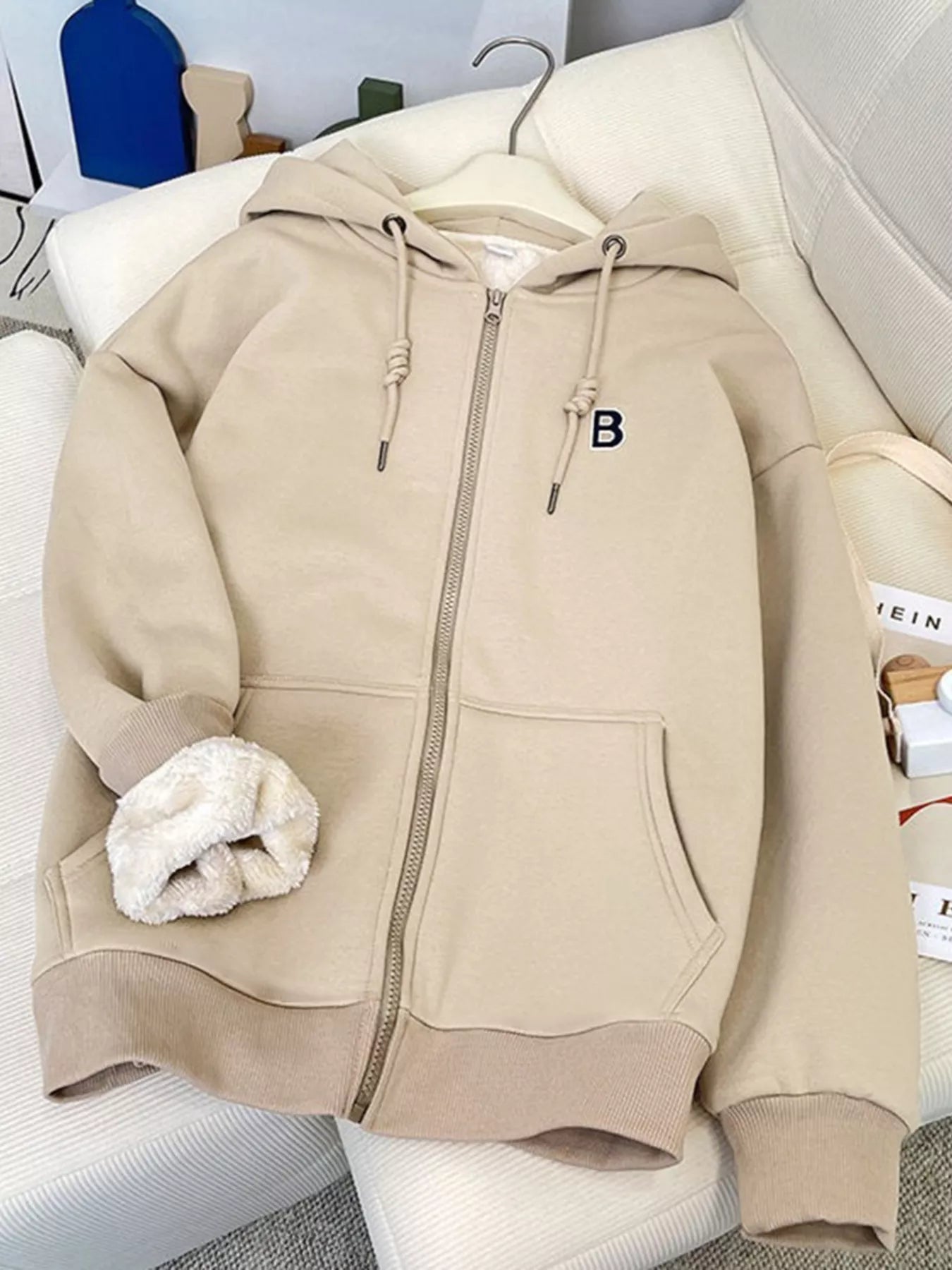 Fleece-Lined Zip-Up Hoodie - Overture Gifts