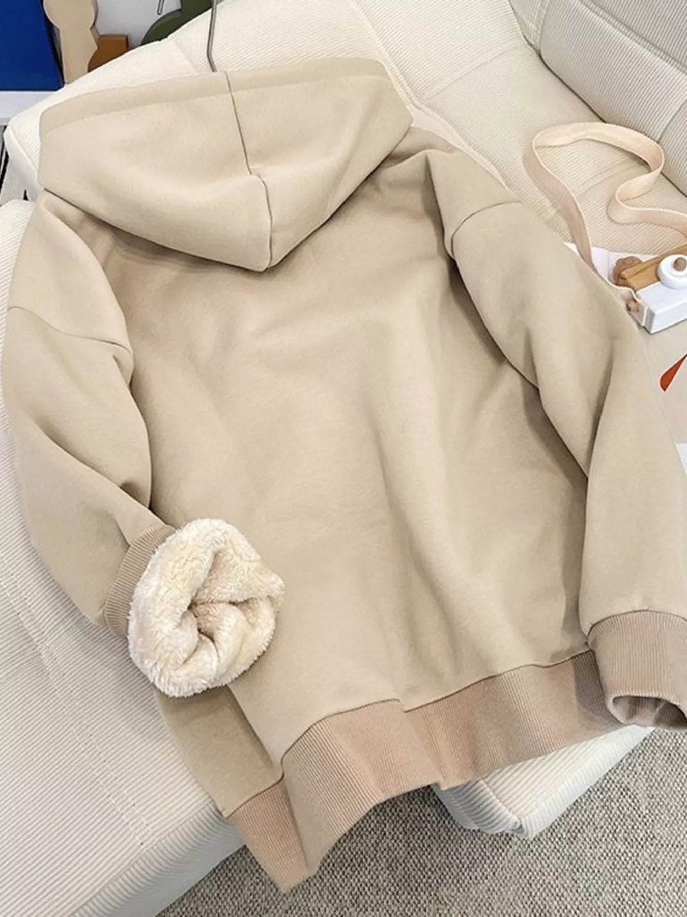 Fleece-Lined Zip-Up Hoodie - Overture Gifts
