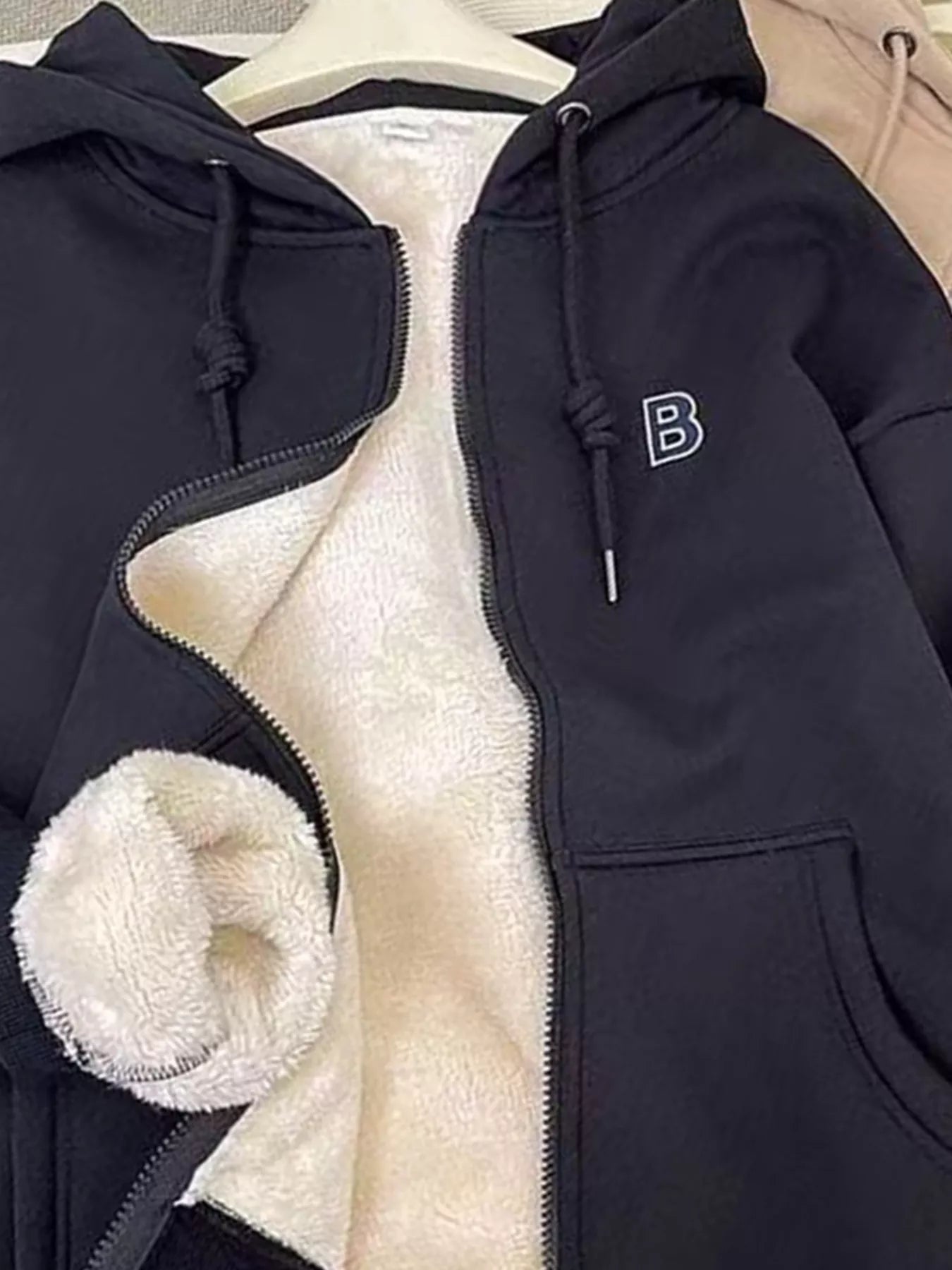 Fleece-Lined Zip-Up Hoodie - Overture Gifts