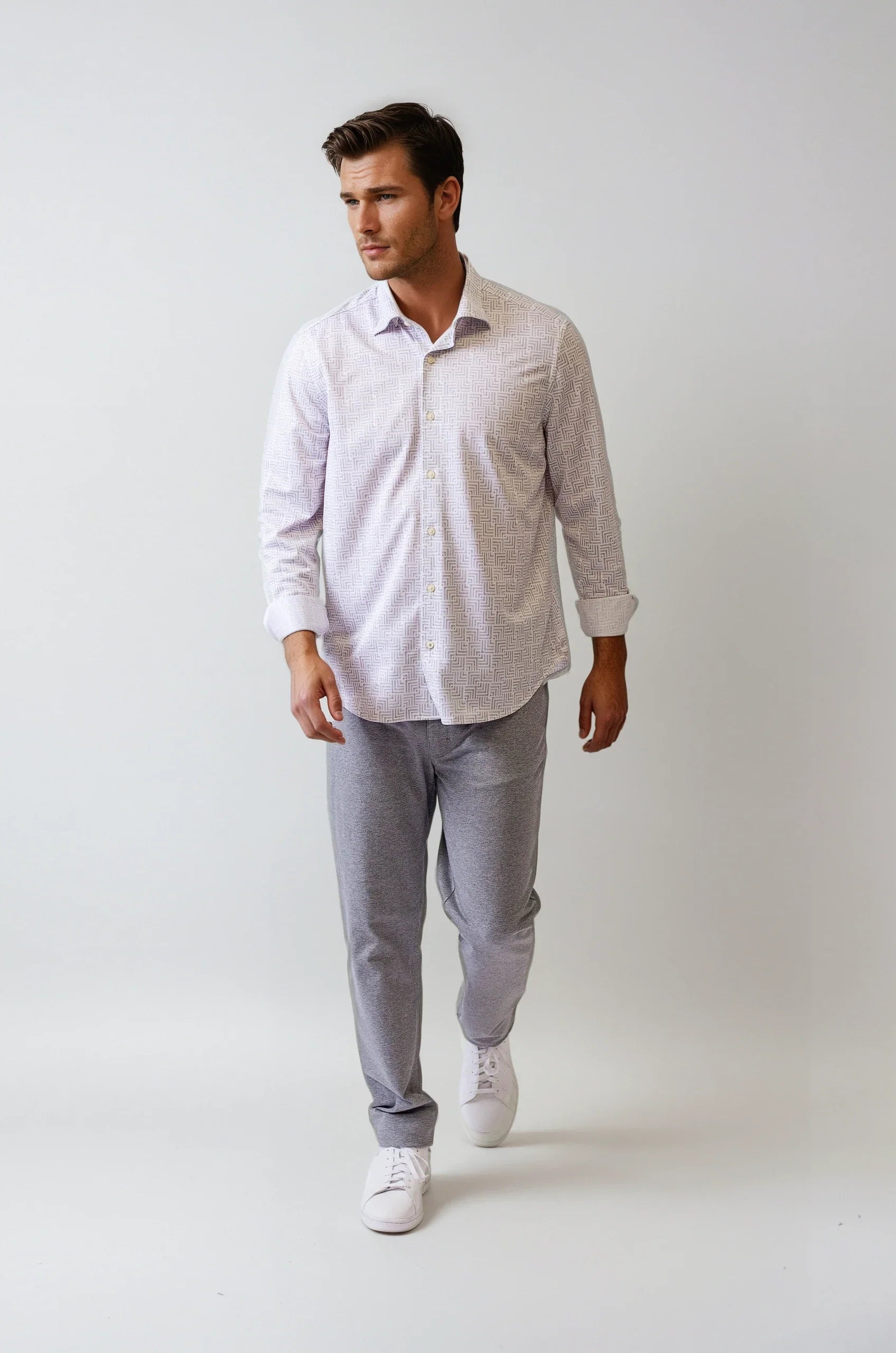 Four Corners Long Sleeve Tech Shirt - Men