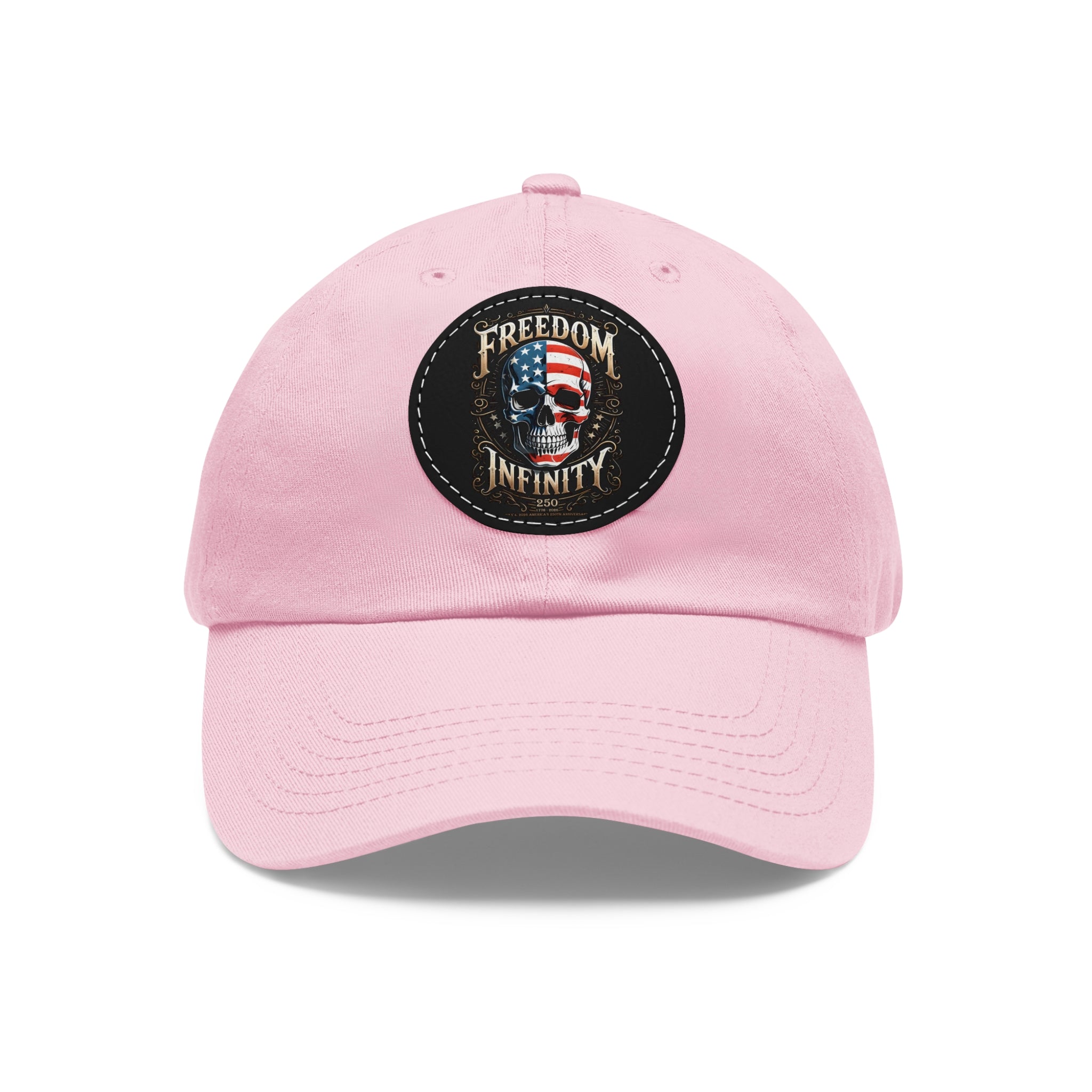 Freedom Infinity 250 Years 1776-2026 Leather Patch Hat
