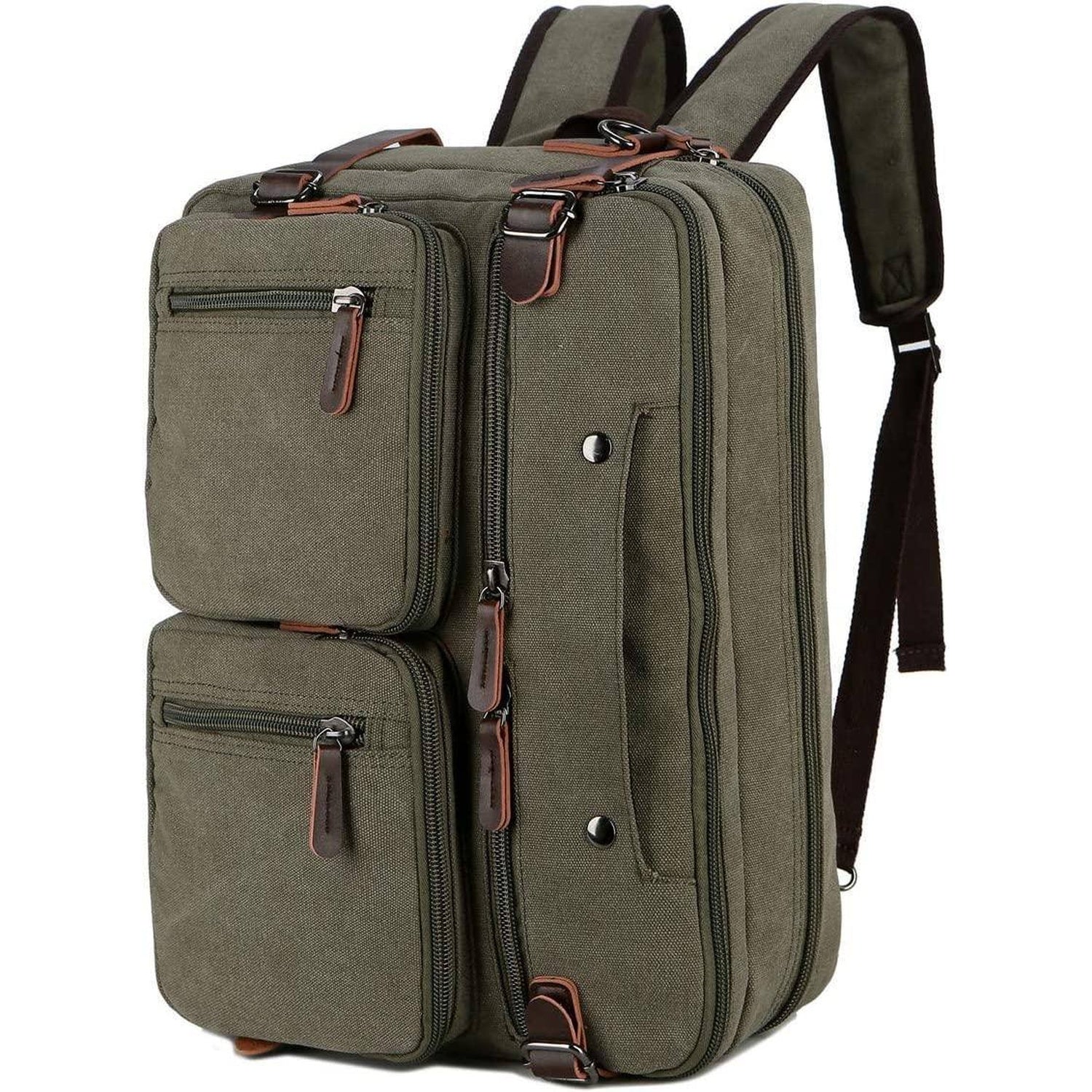 Men's Canvas Messenger Bag – Structured Office Carry