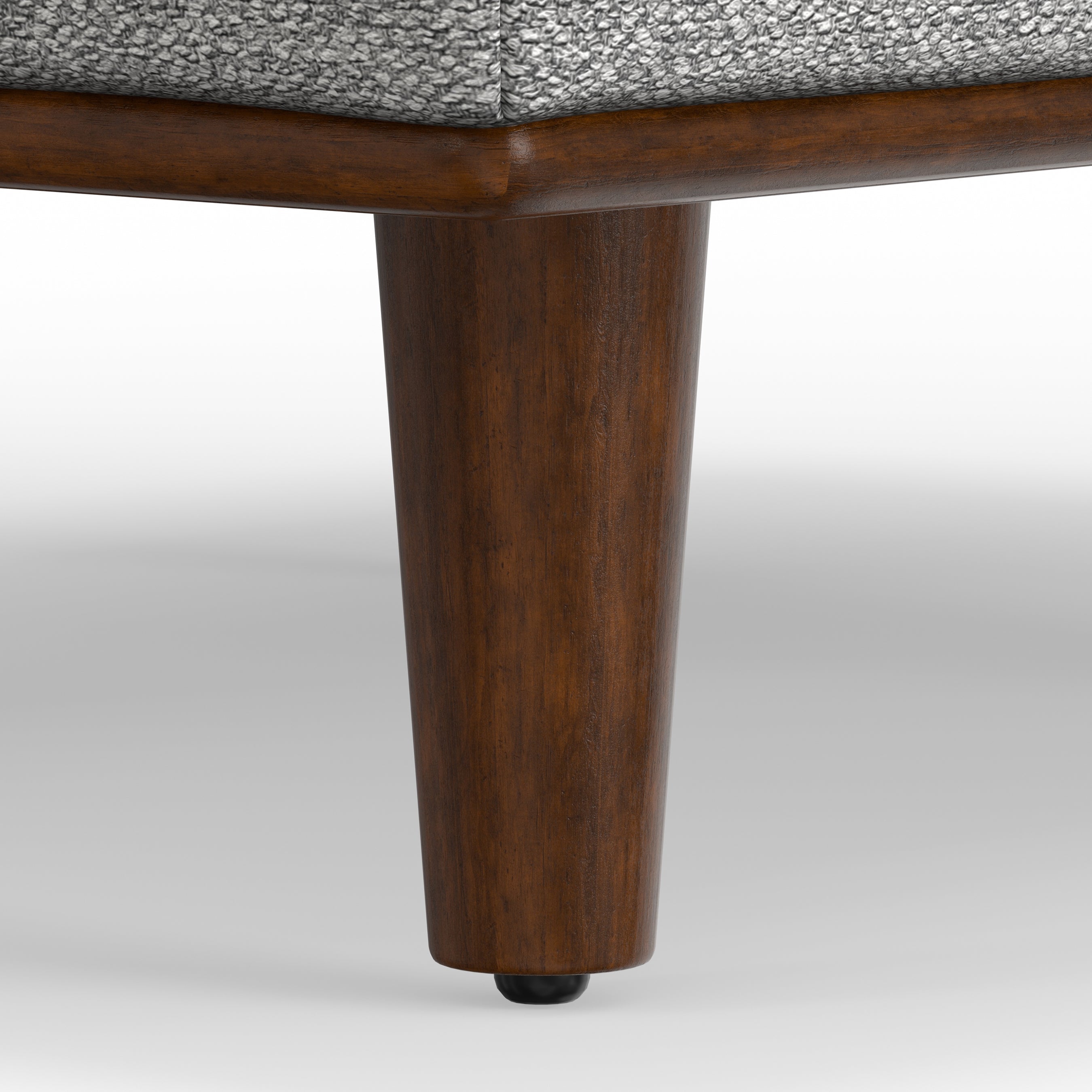 Morrison Large Rectangular Ottoman in Mist