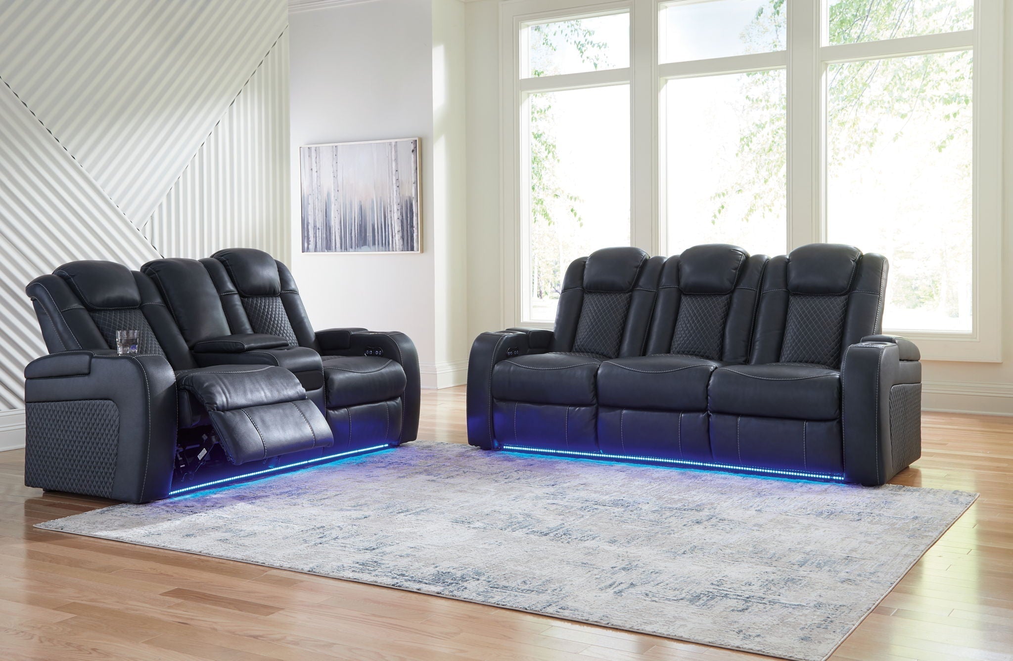 Fyne-dyme - Reclining Living Room Set - Overture Gifts
